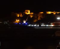 fort Alcazaba by night